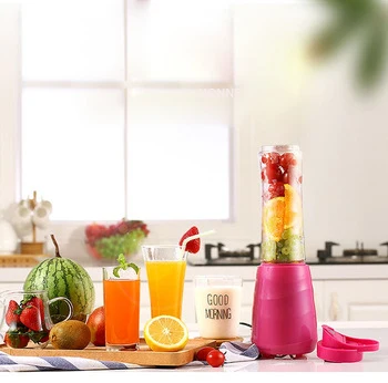 
Personal Blender for Smoothies Shakes, Powerful 300W 4 Sharp Blades with Portable Sport Bottle 