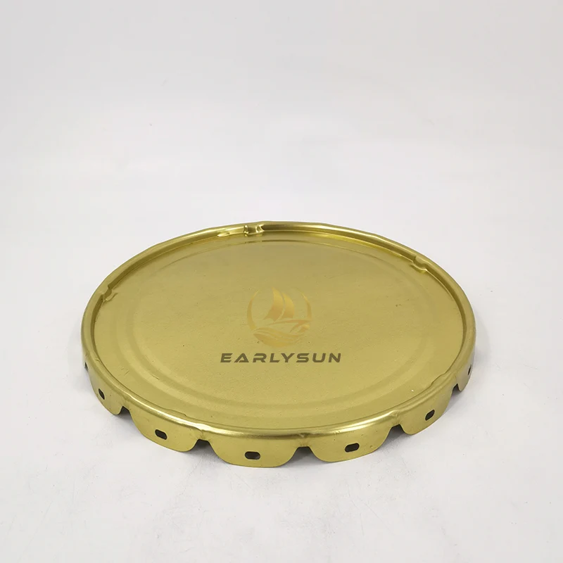 Круглая плоская крышка 105 мм для 1 литровой металлической жестяной банки для покраски