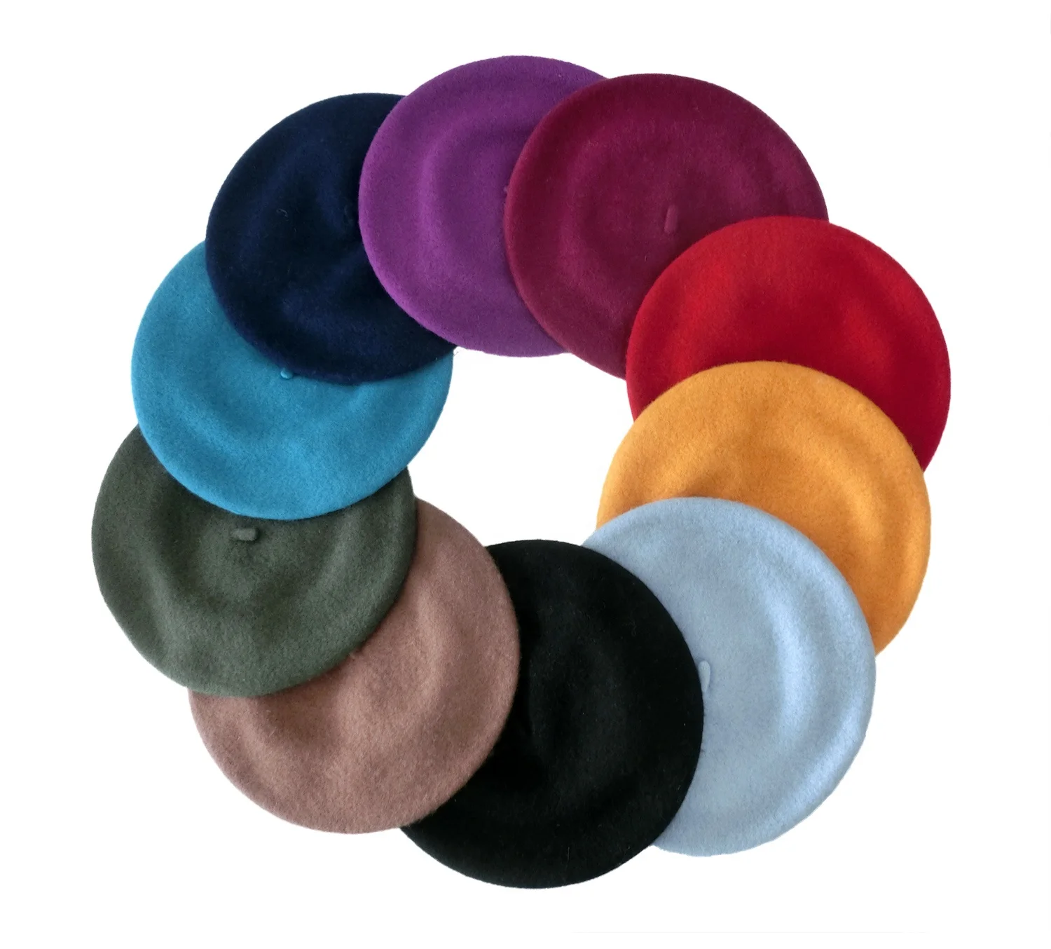 
Hot Sale Women Beanie Hat Winter Warm Ladies Wool Fedora Hats 