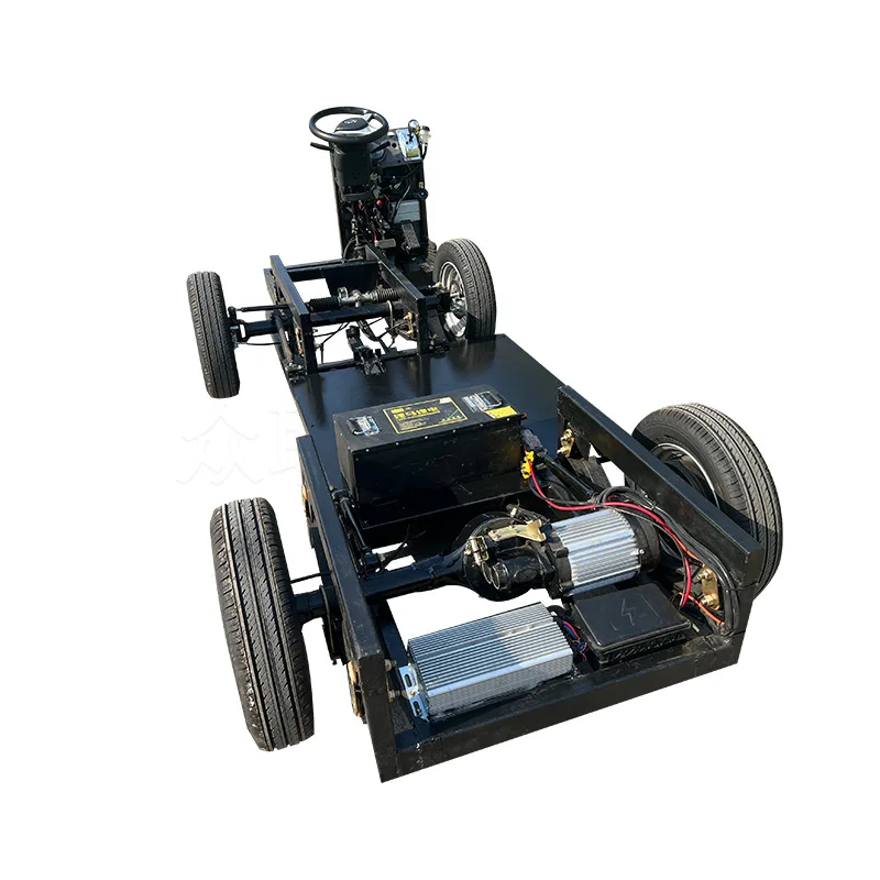 high speed electric mini car complete frame chassis kit platform trade with mcphe battery for pick up