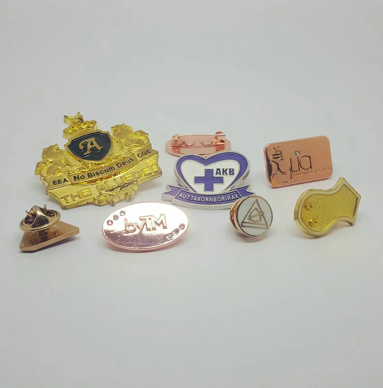 Изготовленный на заказ логотип металлической буквы для ткани ручной работы