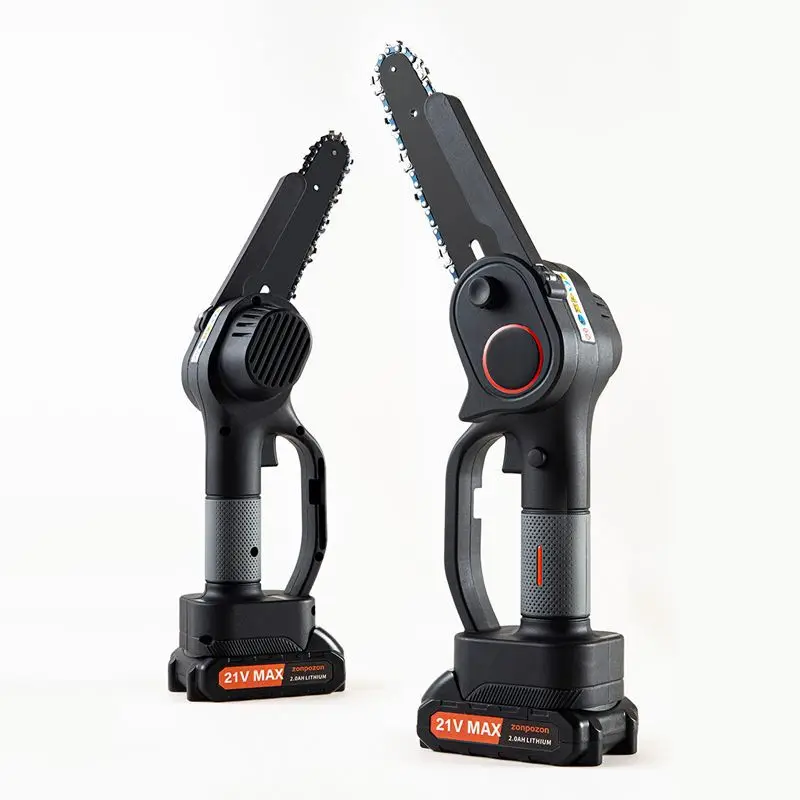 Rechargeable brushless electric chain saws lithium power handheld chainsaws logging saws wholesale Chain saws