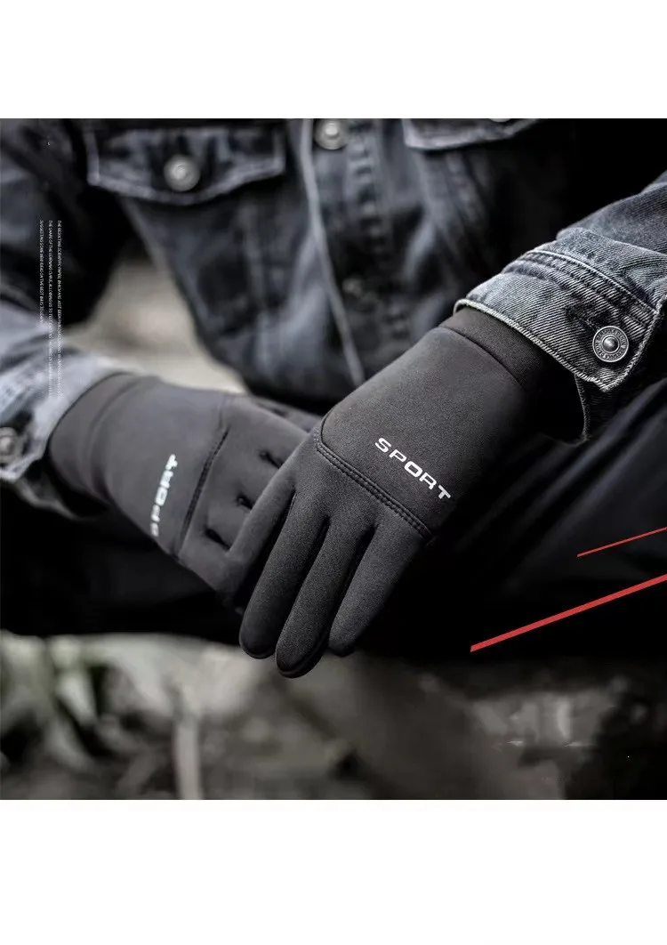 Protective fashion warm winter gloves for hand glove to keep warm with goat inner