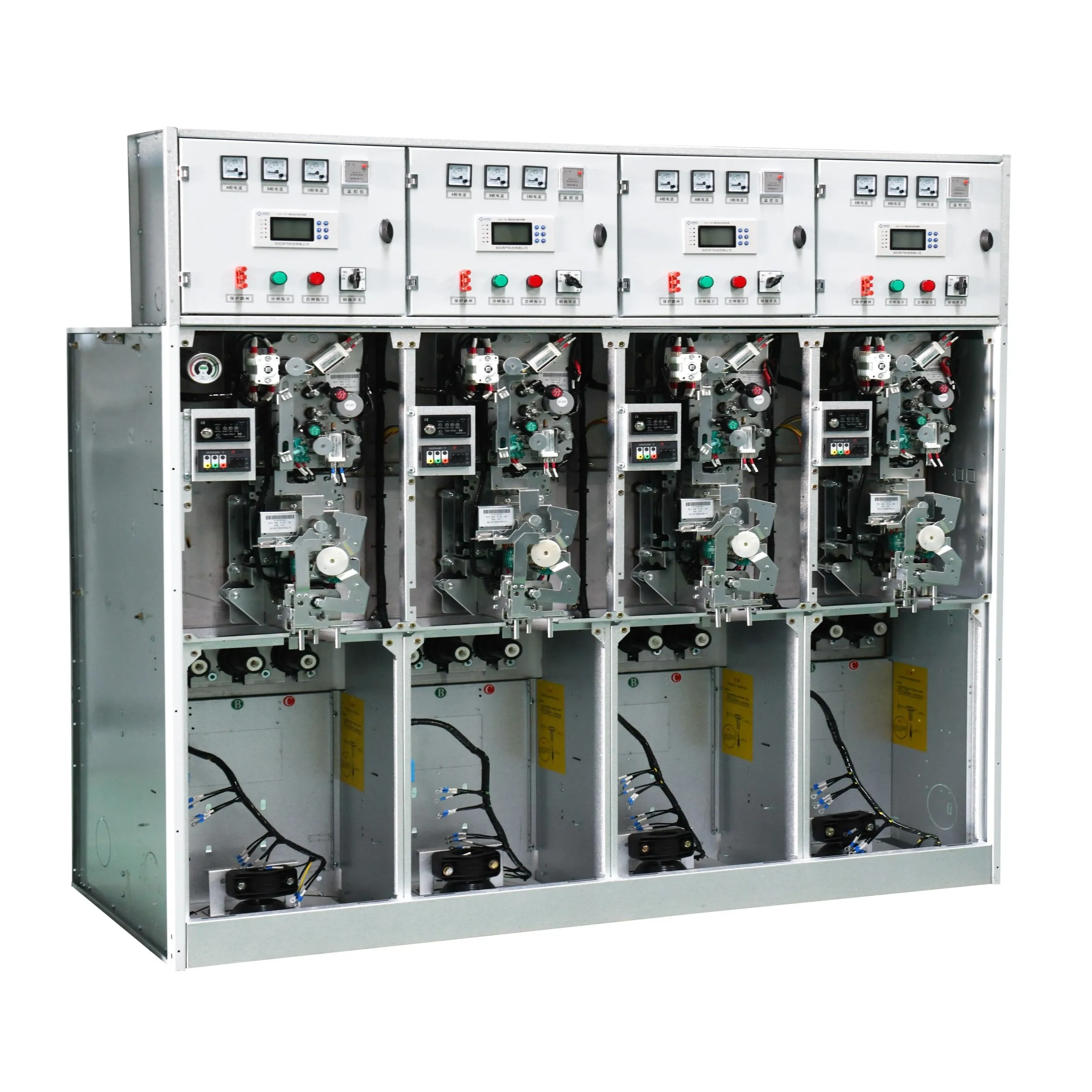 Electrical panels gas insulated switchgear 15kv medium voltage switch cabinet 11kv ring main unit sf6 network cabinets