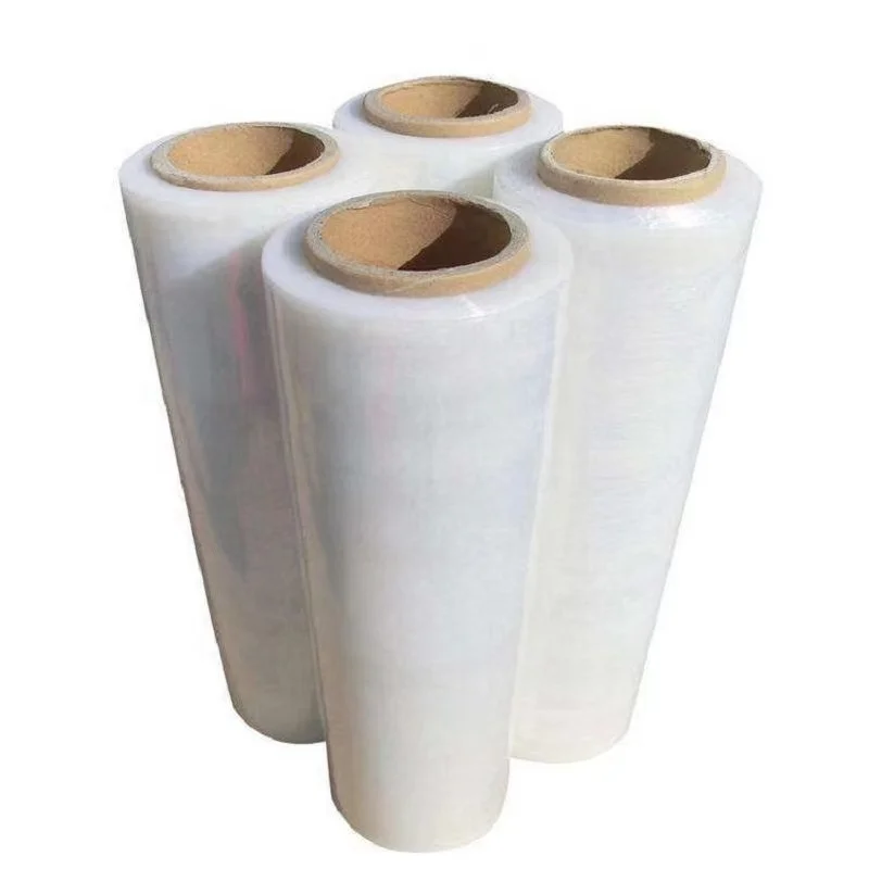pe stretch film 23 microns 500mm the industry wholesale price stretch film roll
