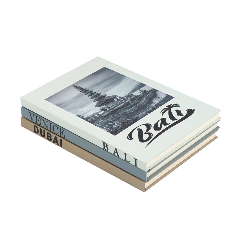 Индивидуальный Декор книги печать пустые страницы в твердом переплете дизайн журнальный столик для украшения