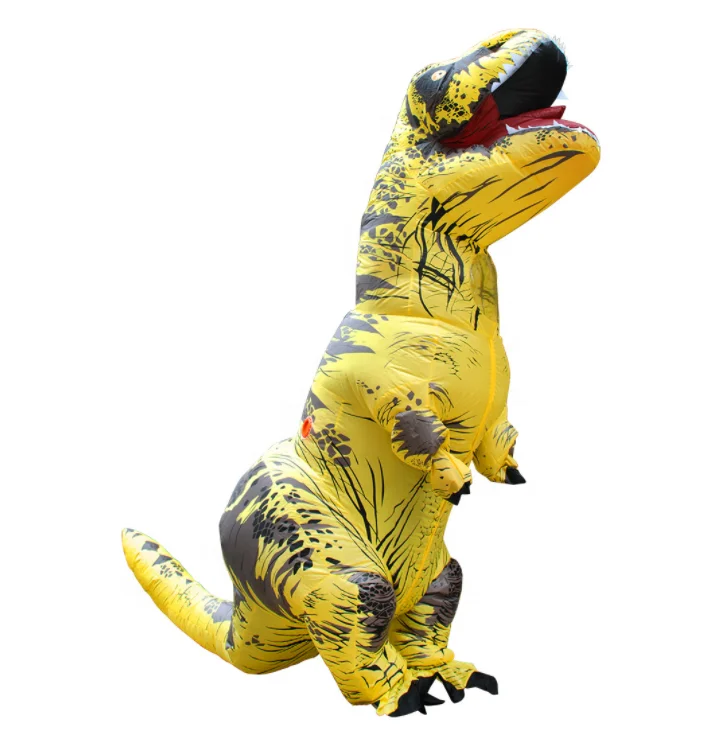 Adult The Original Jurassic World Inflatable T-Rex Dinosaur Costume