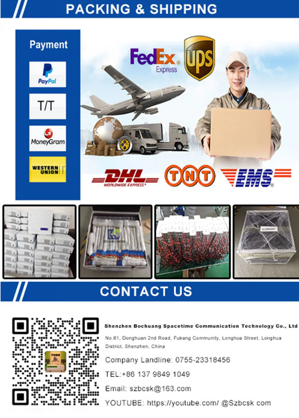 The 900MHZ RF power amplifier module can increase the interference distance of drones by 3000 meters