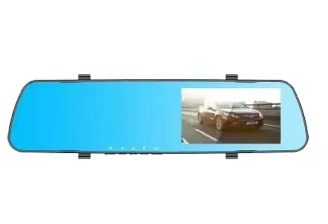 Best cheap 4.5 Inch full HD 1080P mirror car Dvr Touch screen Dual Lens Car Dash Reverse Camera Mirror Driving Recorder