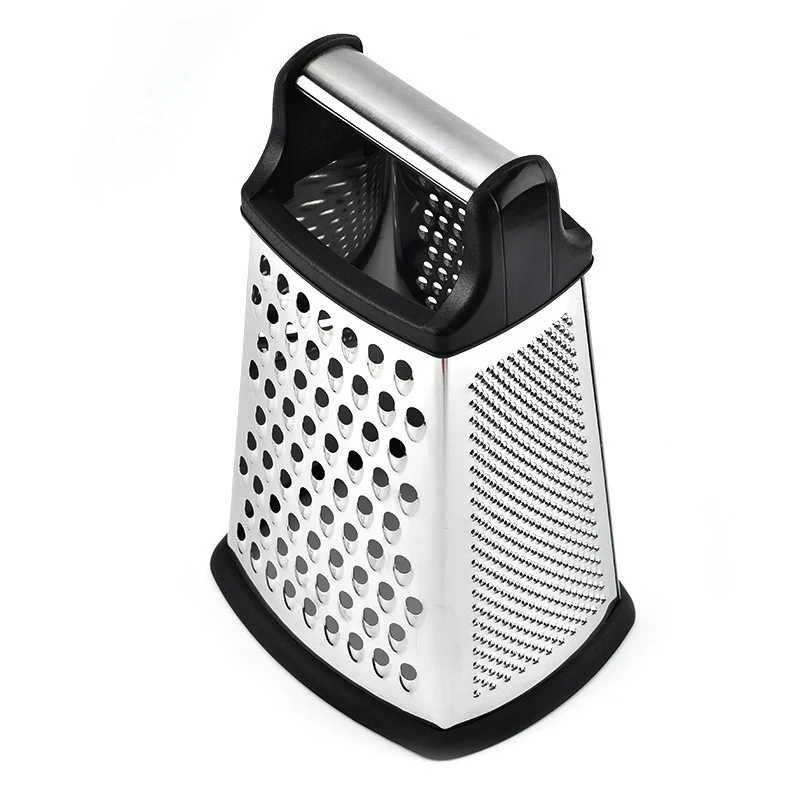 Box Grater 4 Sides Multi-purpose Stainless Steel Household Vegetable Cheese Box Grater