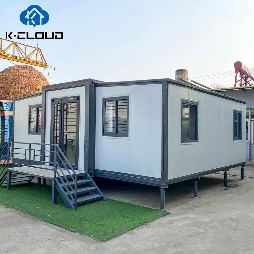 40 футов 20 стандартная Складная расширяемая контейнерная дом Casa Prefabricada Роскошная современная вилла сборная передвижной