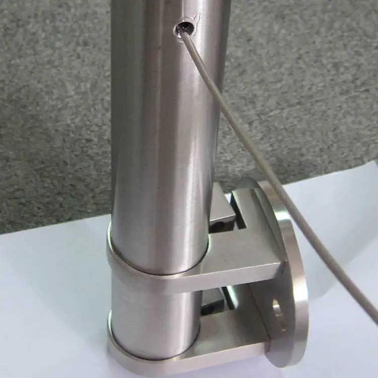 staircase baluster Stair Cable Wire Rope Railing stainless steel 304/316 choice railing cement balustrade outdoor