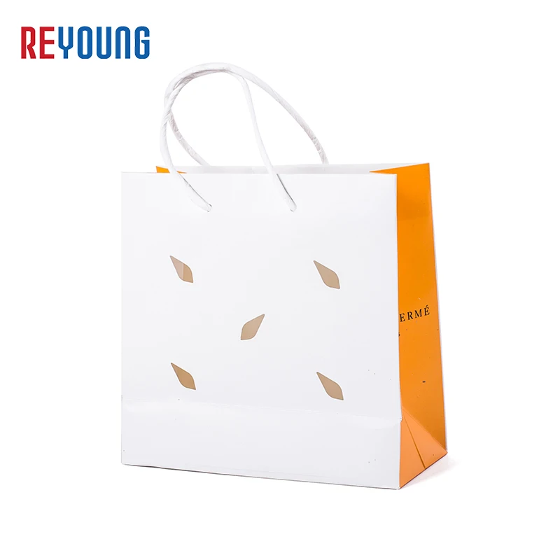 Wholesale Custom Printed Handicraft Tea Packing Paper Bag Packaging