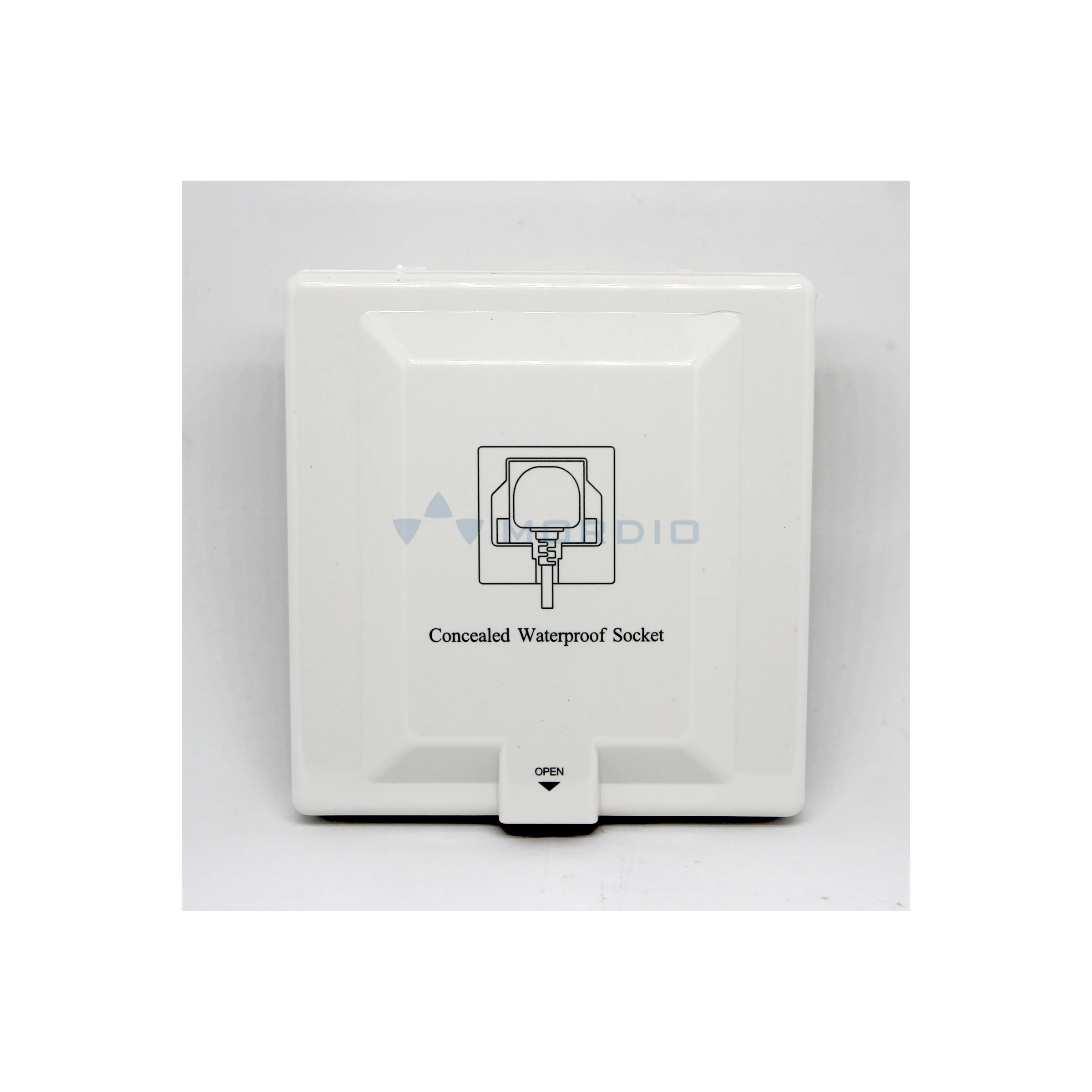 fit on the wall electric safe Household Switched Socket 13a 3 pin outlet waterproof hidden wall socket for home