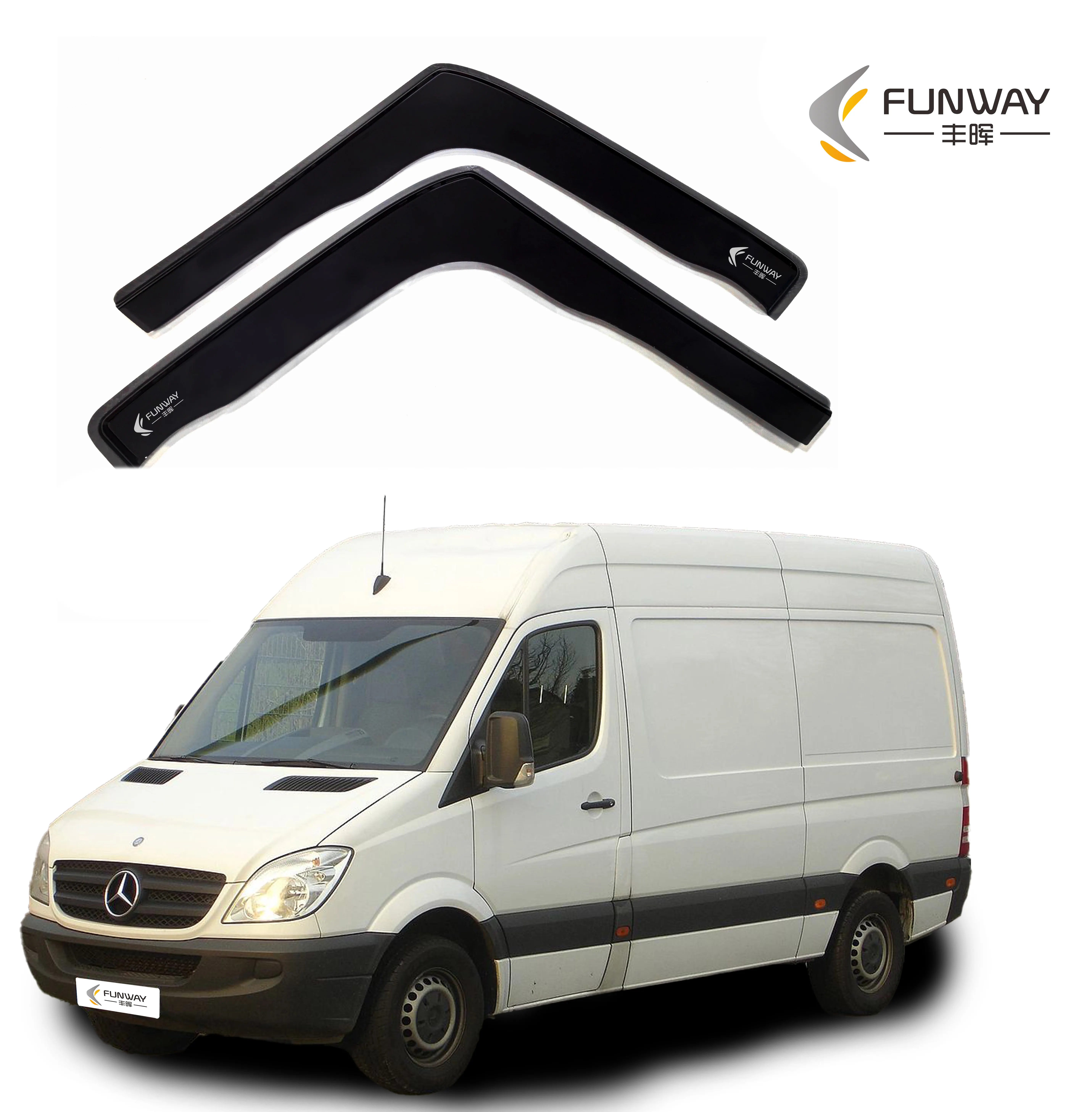 Автомобильный солнцезащитный козырек аксессуары для двери Mercedes Sprinter MK2 2006-2018 2
