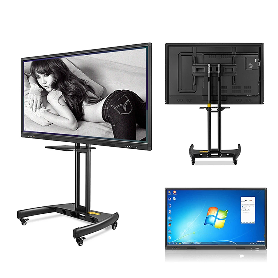 INGSCREEN 65 inch 12 series Smooth Writing Wireless screen sharing 4k Android 14 touch whiteboard school interactive flat panel