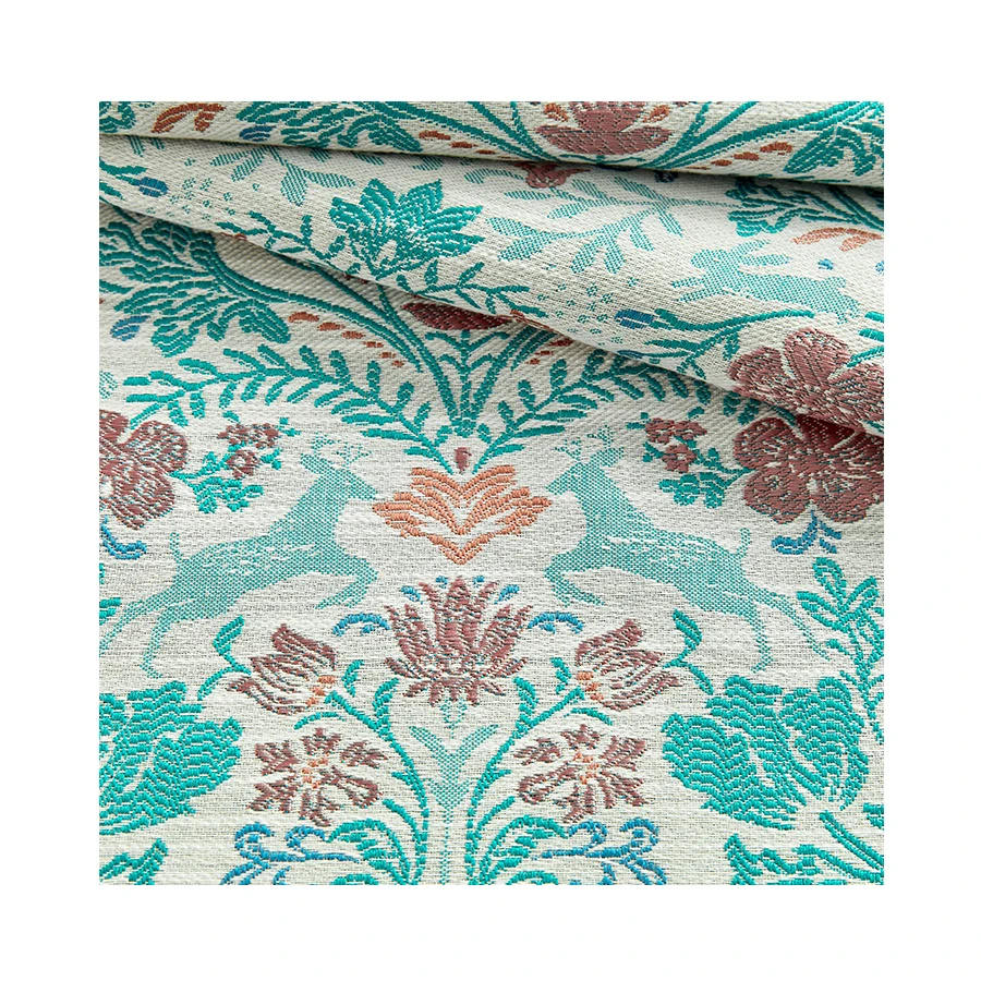 Factory Wholesale High Quality Blackout Jacquard Fabric Elastic Curtain Fabric