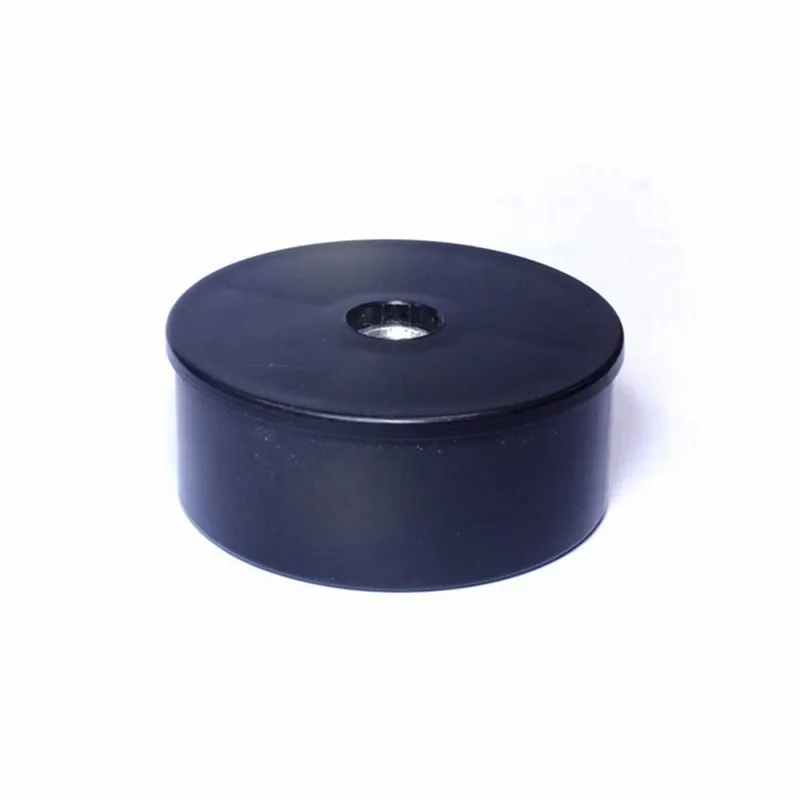 Round Square Black Plastic Blanking End Furniture Leg Tube End Cap Pipe Inserts Plug Furniture Foot Pad