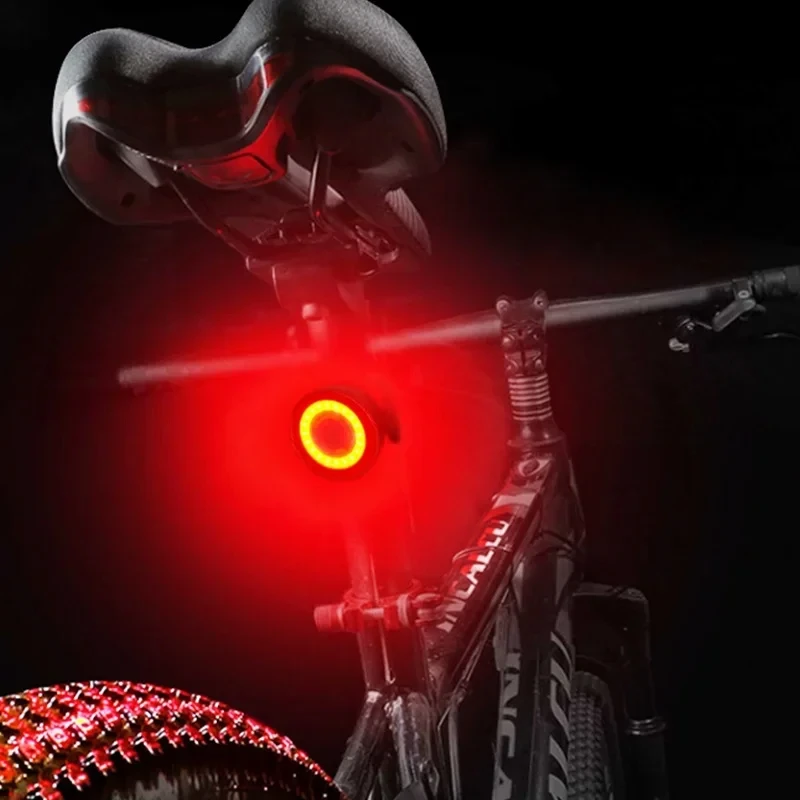 OEM/ODM Bike Taillight Waterproof Riding Rear Light Led Usb Chargeable Tail-lamp Night Riding Warning Bicycle Lights