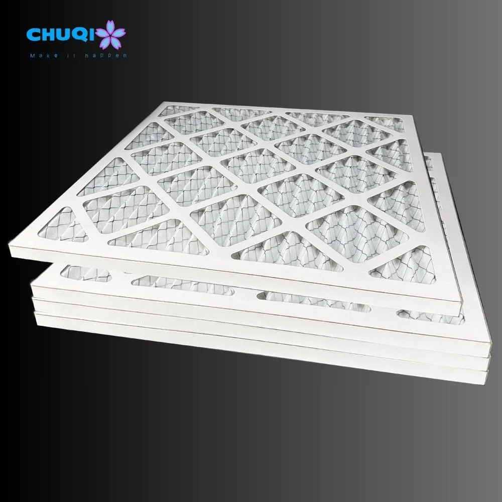 Factory Direct Sale Air Dust Many Applicable Industries Eco-friendly Paper Filter Mesh OEM Service 25 Provided Panel Filter 5set