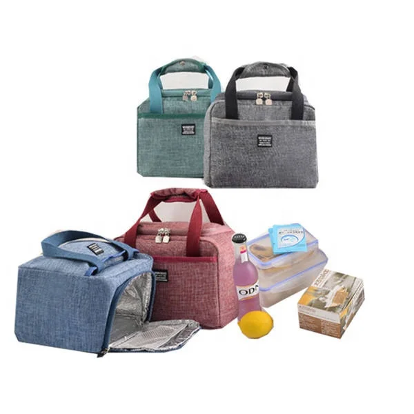 Wholesale Travel Meal Prep Food Insulated Picnic Kids Lunch Box Bag Custom Portable Keep Warm Cans Small Soft Cooler Bag