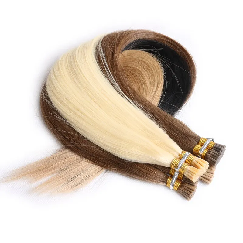 Harmony 20' 22' Remy Italy Keratin Itip Hair Extension 1g Stick Mini I Tip Cuticle Aligned Virgin Remy Hair