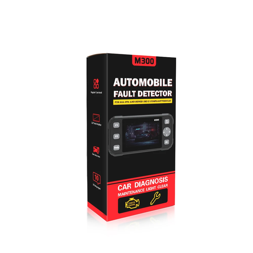 2024 New Diagnostic Tool M300 Diagnostic Scanner Auto Code Reader Automotive Fault Instrument