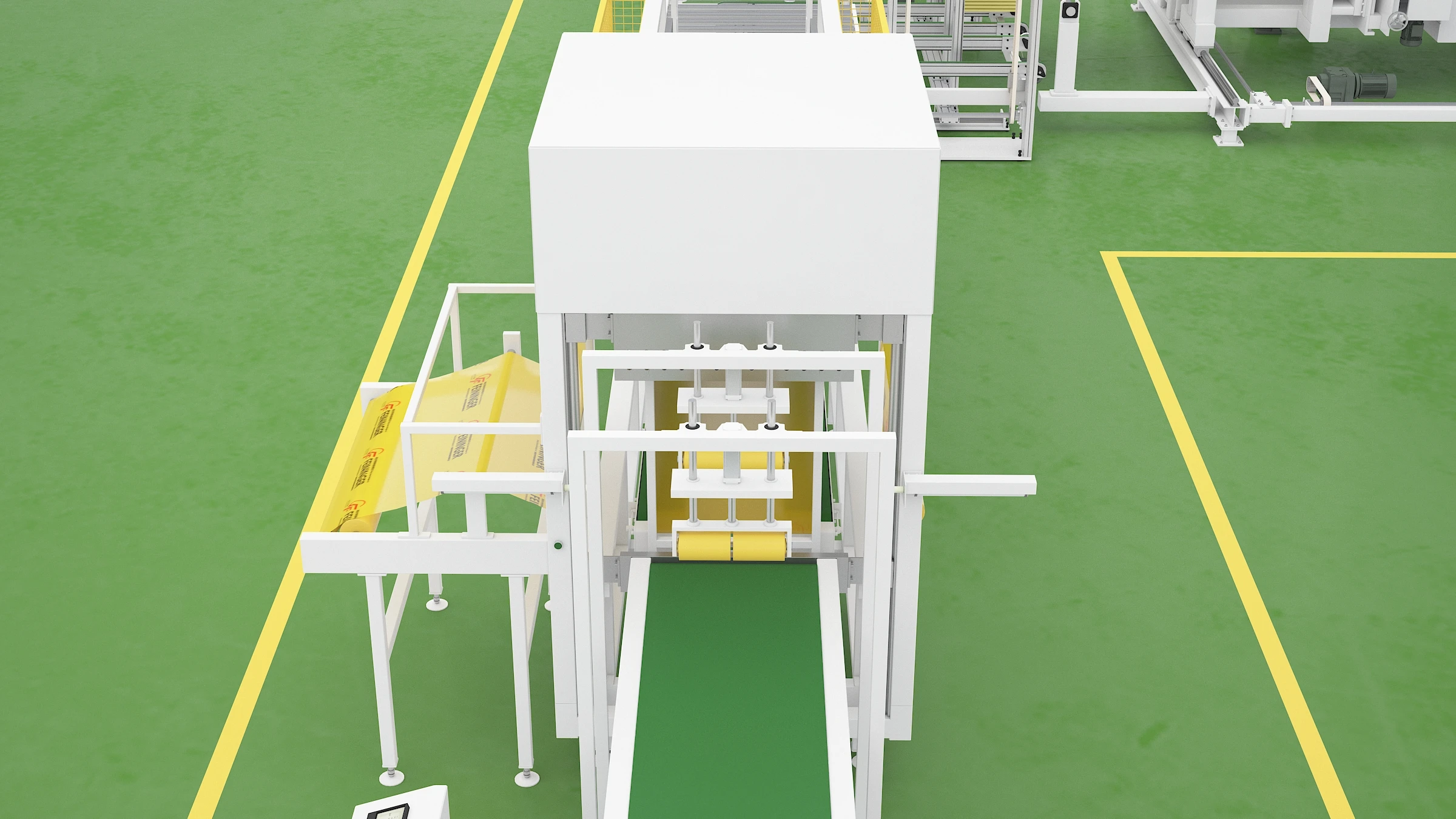 Fully automatic xps extruded board machine, building material manufacturing machine, FS85T-250C model