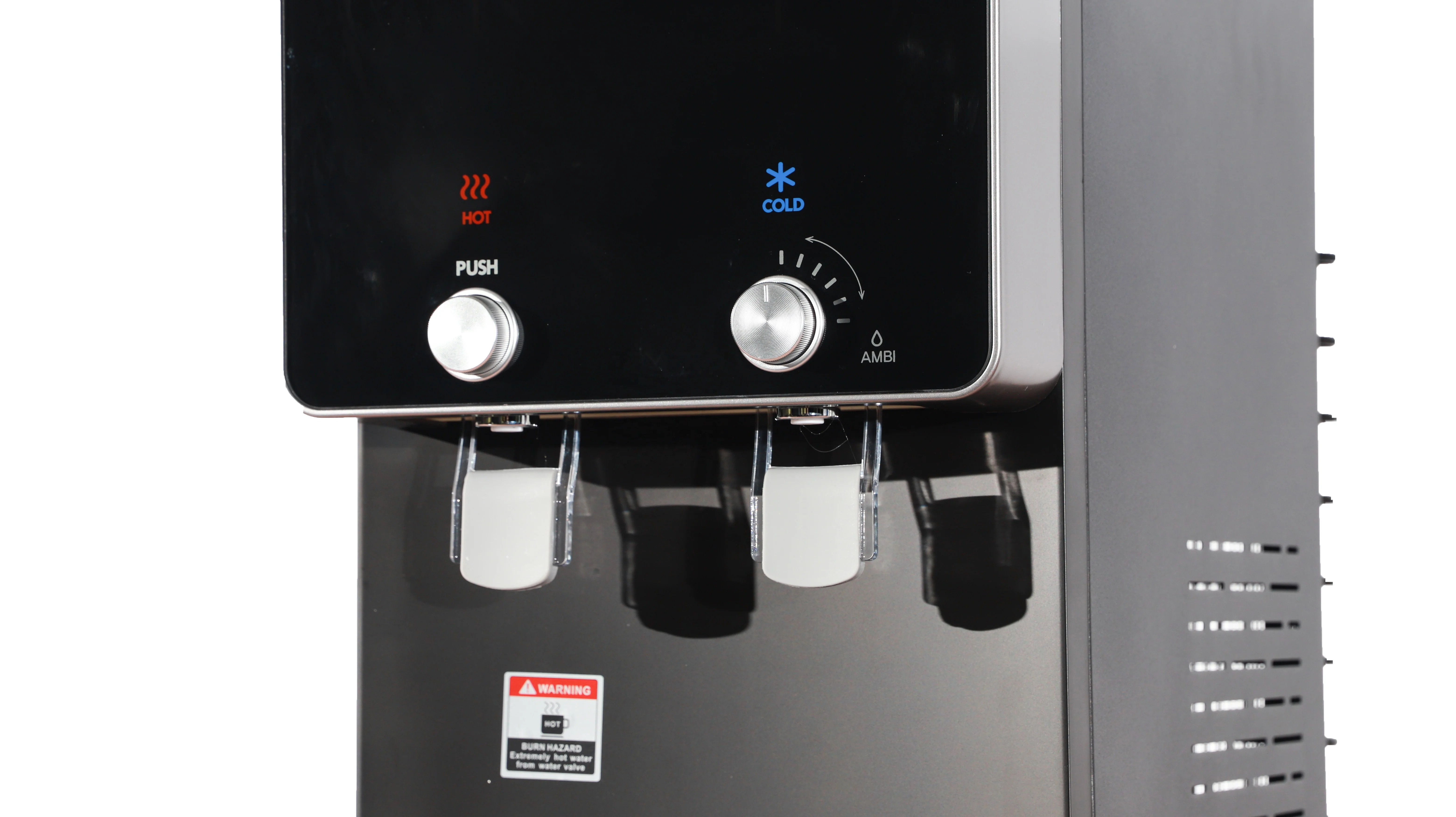 Countertop Water Dispenser RO Water Filter Reverse Osmosis System with Compressor Cooling Hot Cold Normal Knob Control