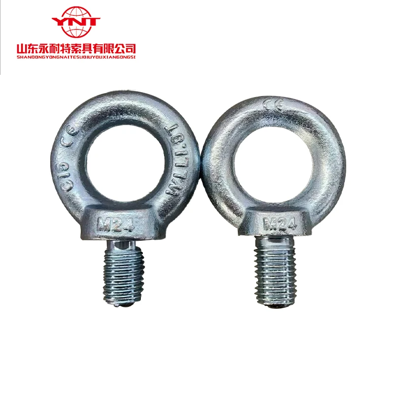 Din580 Rigging Hardware Rings Nut Galvanized Steel Anchor Eye Bolt