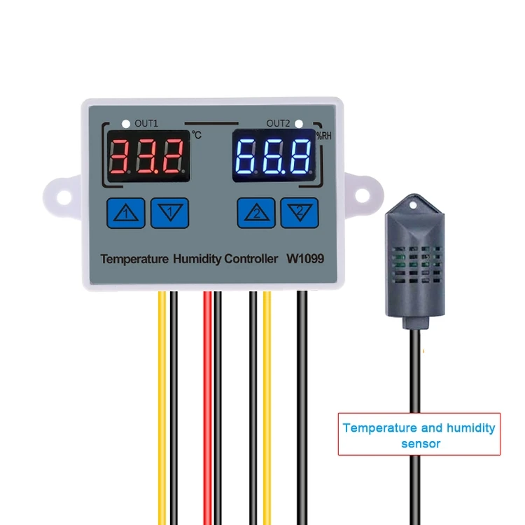 Manufacturers Supply High Quality Chicken House Thermostat W1099 Temperature And Humidity Controller