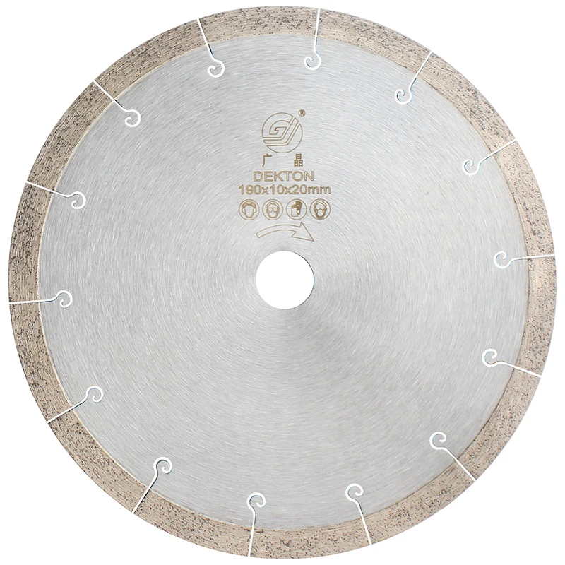 Промышленные Алмазные пилы для резки каменных плит керамические фарфоровые 7 5 дюймов 190 мм круглые алмазные диски горячего прессования