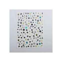 2022 Trend Stickers Wholesale Diy Nail Decoration Glue Sticker Custom Design Nail Sticker For Nail Art