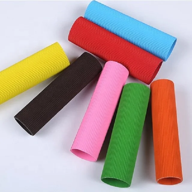 Colorful Fluting Paper Corrugating Paper for Children Creativity