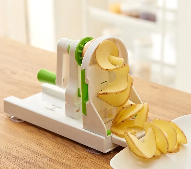 Хит кухонные приспособления слайсер спиральный 4-Лопастной