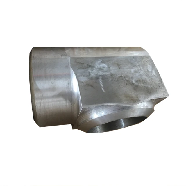 High pressure carbon steel forged fittings form piece ASTM A105 L type forged elbow forged TEE