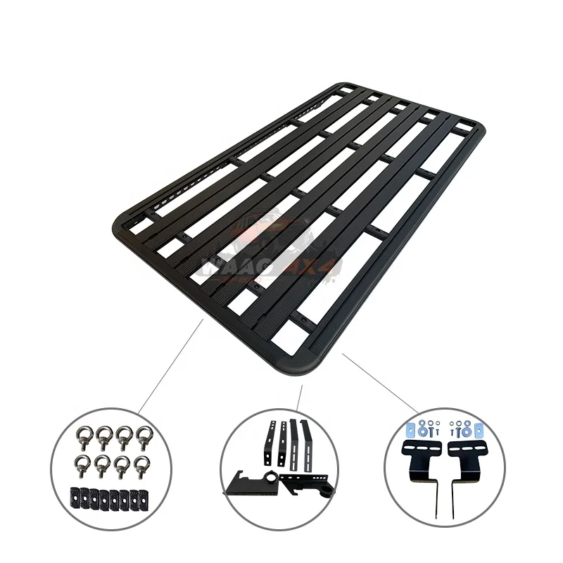 135*125CM Platform Flat Roof Rack For Mitsubishi Triton MR L200 Cargo Rack Accessories