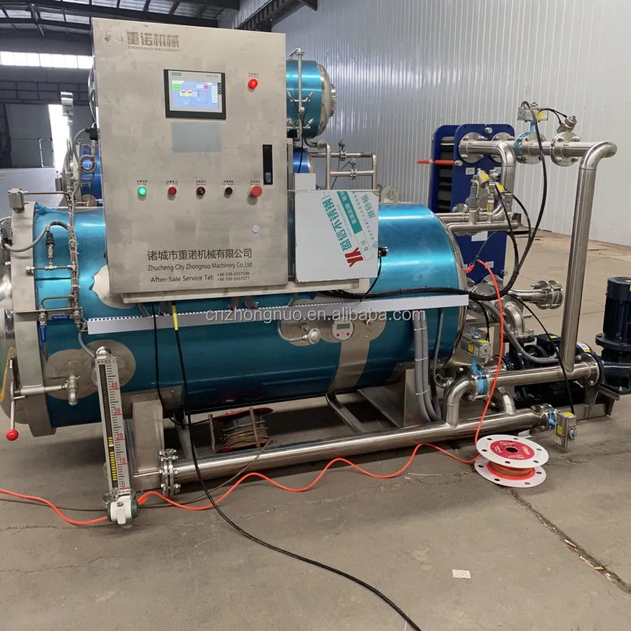 Industrial Food Sterilizer Autoclave /Retort Machine for Glass Jars Tin Can Retort Sterilizer Autoclave Steam Sterilizer
