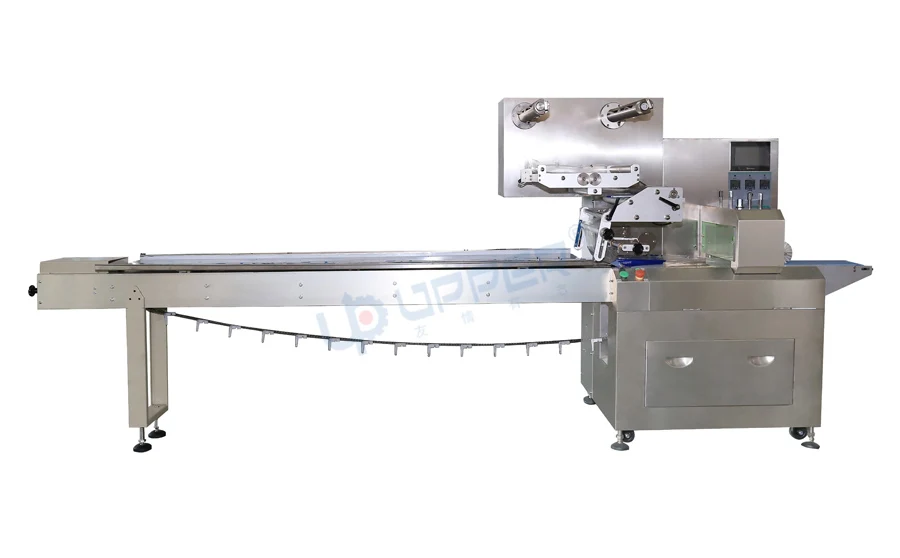 UPB-100 UPPER medical containers material mask tapes cubes Multi-function Pillow Flow Packaging  Machine