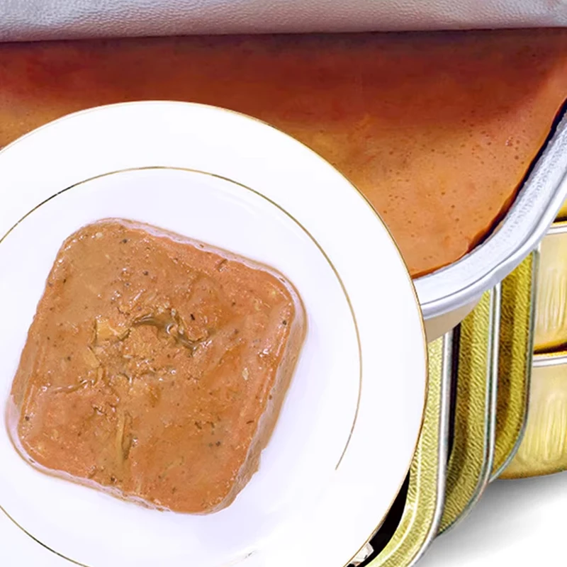 OEM ODM China pet food snack manufacturer wholesale Bright hair Staple mate Staple mate wet Beef Canned Food pet dog food snack