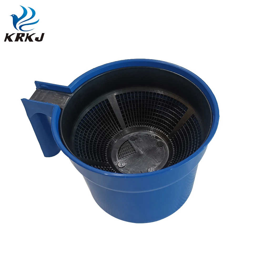 KD991 farm milk tester mastitis detection plastic strip cup with black plastic screen