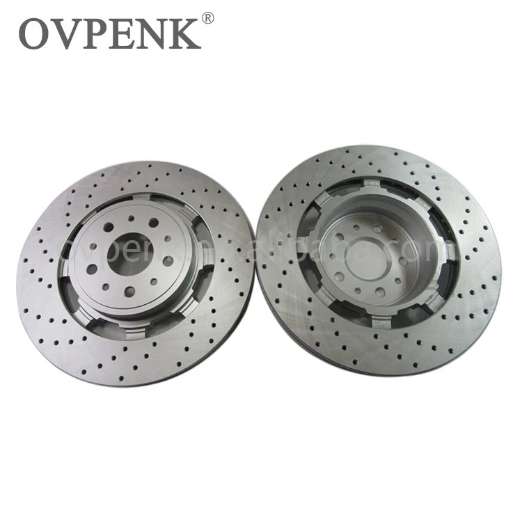 Dacromet drilling Front Brake Disc for Maserati Quattroporte 4.2 4.7 2008-2012 GranTurismo Sport Auto 2008-2018 OEM 235318