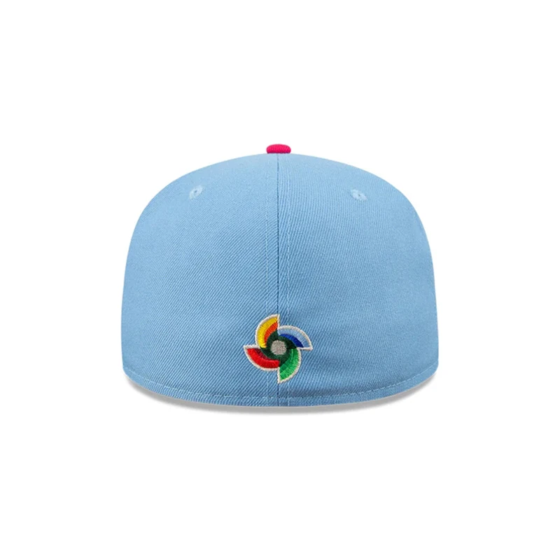 Wholesale Hat Mexico Cap 3D Embroidered Logo Polyester New E Custom Close Cap Flat Baseball Brim Fitted Caps For Men