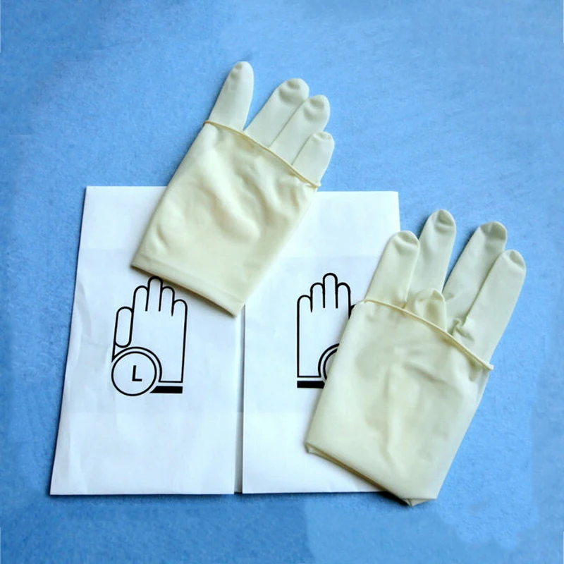 Latex Surgical Gloves High-Quality Latex Opera Gloves for Medical Professionals Free Nitrile Coated Gloves