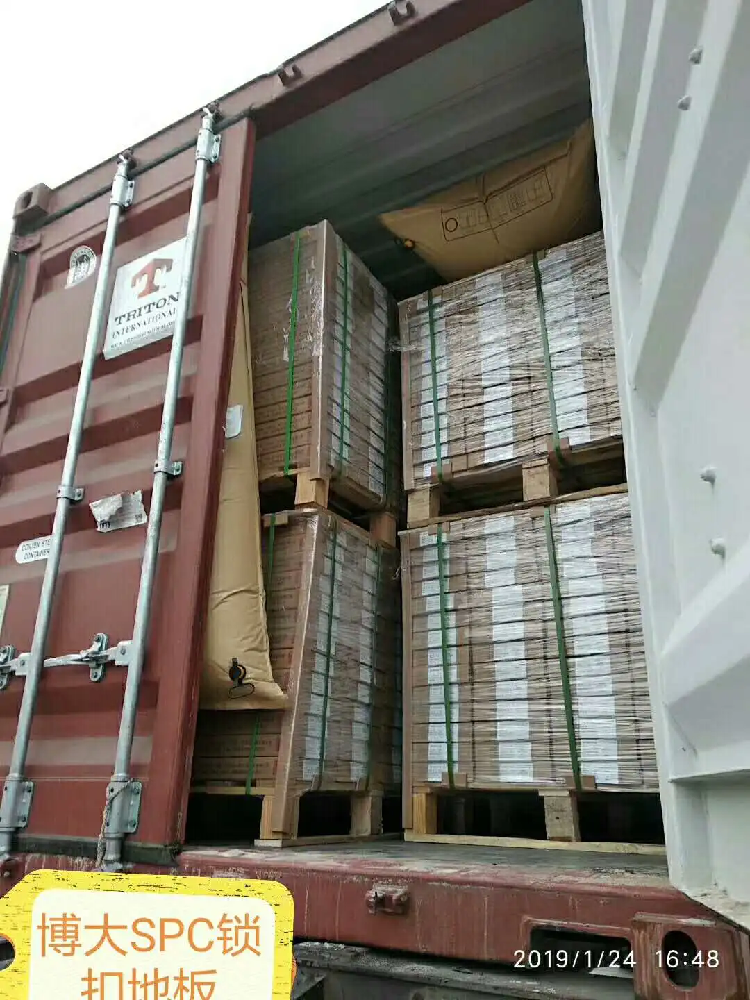 Quick click SPC flooring tiles/flooring