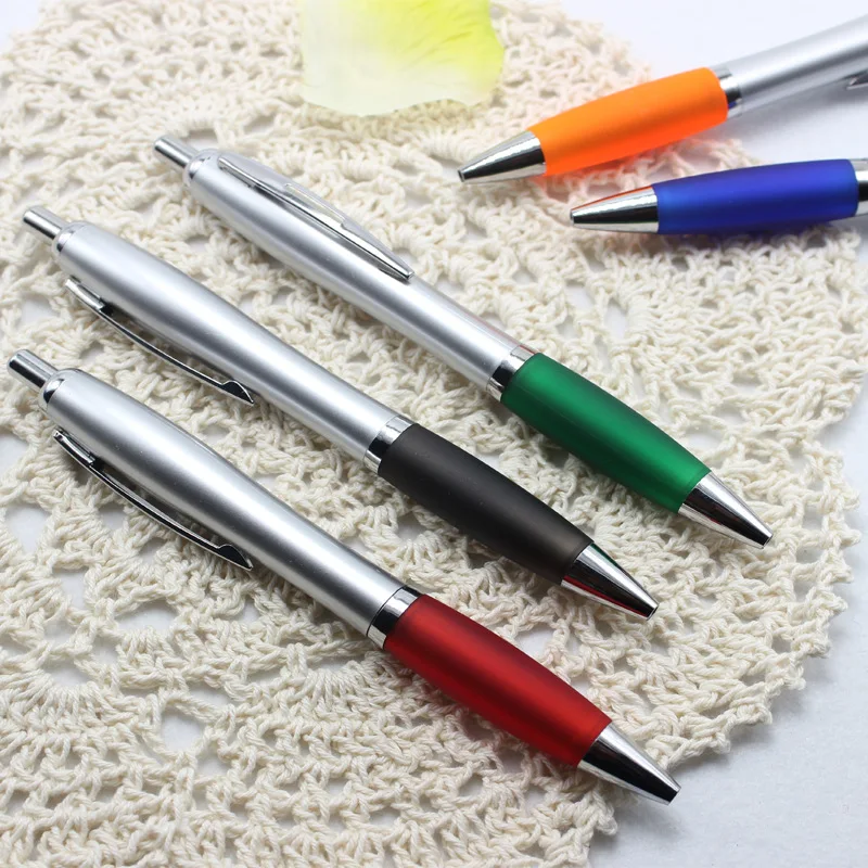 
Wholesale Personalized Logo Customized Plastic Ball Pen Stationery Ballpens Advertising Ballpoint Pens 