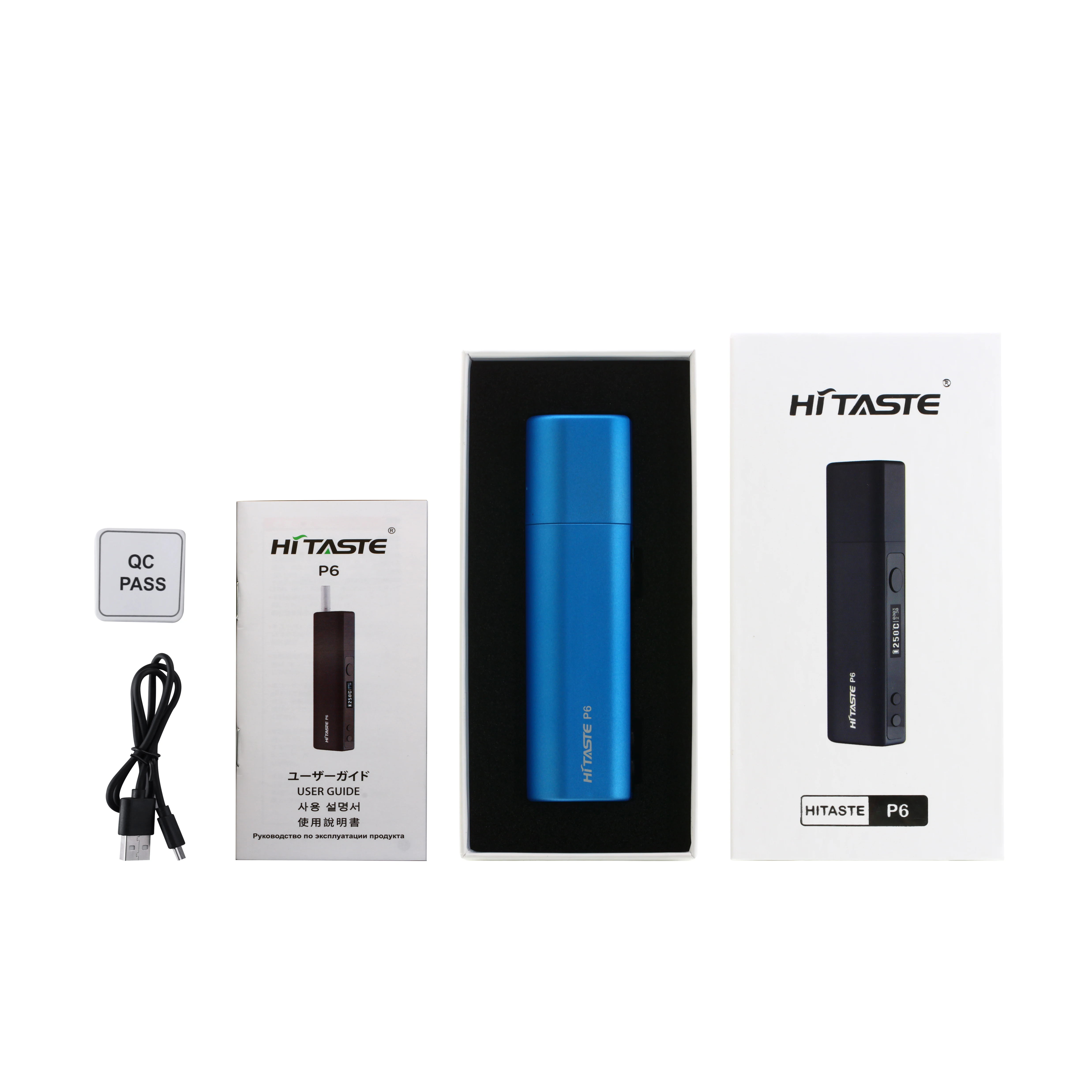 
Japan HiTaste Vape 2019 NEW Heating Tobacco Sticks Not Burn Electronic Cigarette HiTaste P6 