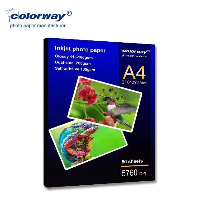 2020 Hot sale printing photographic paper 180gsm wholesale inkjet photo paper glossy papel photographic
