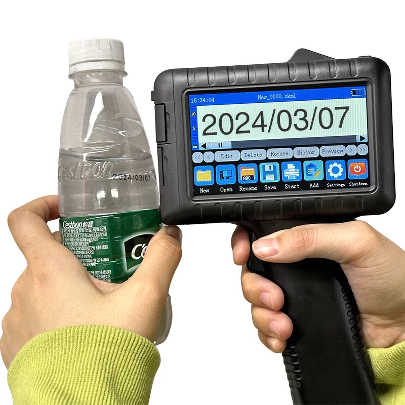 Best Thermal Tij Inkjet Printer Handheld Coding Machine For expiry date barcode logo serial number