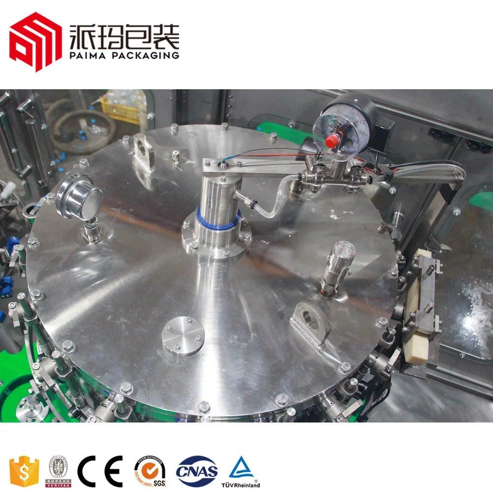 Automatic Champagne / sparkling wine / whiskey / Red Wine Glass Bottle Filling Line Machine